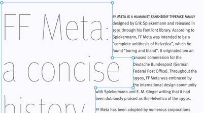 Showing the shape editor around the heading in Firefox developer tools
