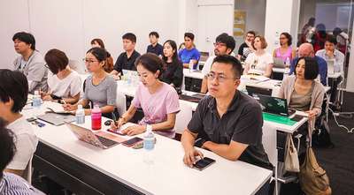 Students in my workshop