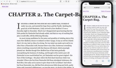 Responsive heading sizes in large and small screens