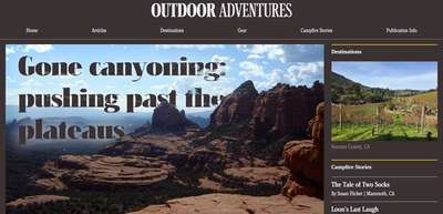 Experimental layout layering text and image