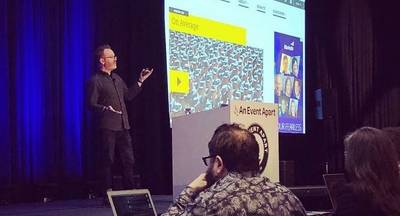 A big yellow pencil awarded to 6 of the best talks at the conference