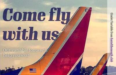 The full design with text masked by the jet tail