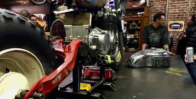 Photo of Brian Fuller's workshop