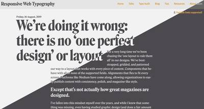 Screenshot of my site simulating both light and dark mode