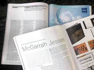 Two different magazine layouts